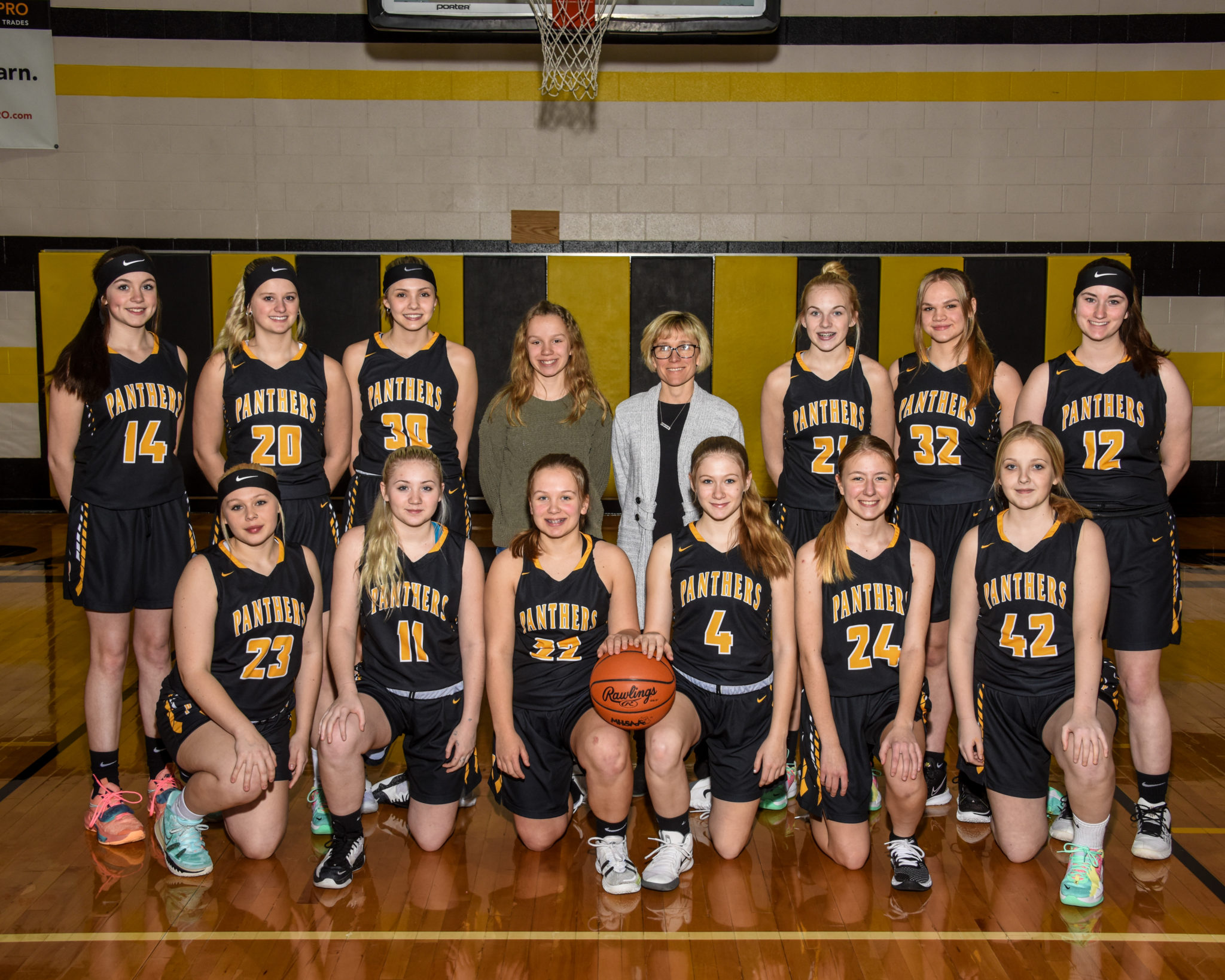 Girls Varsity Basketball EwenTrout Creek School District